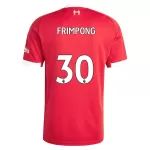 Liverpool Jeremie Frimpong 30 Hjemmedrakt Herre 2025-26