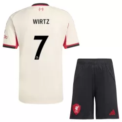 Liverpool Wirtz 7 Bortedrakt Barn 2025-26 - med Bukse Liverpool Wirtz 7 Bortedrakt Barn 2025-26 - med Bukse