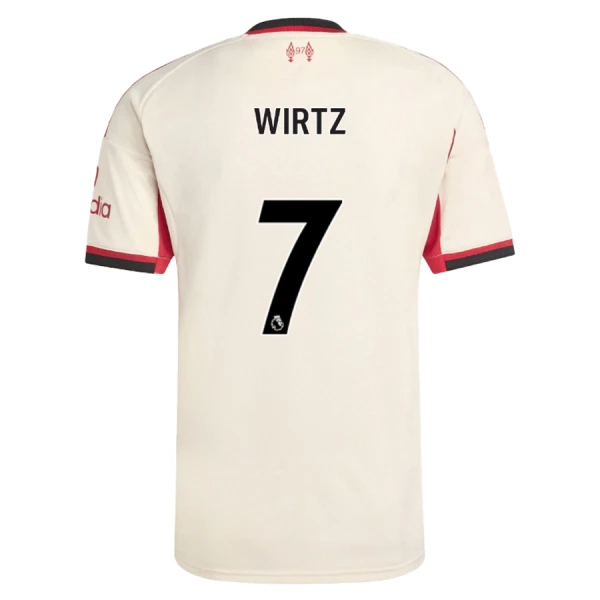Liverpool Wirtz 7 Bortedrakt Herre 2025-26 Liverpool Wirtz 7 Bortedrakt Herre 2025-26
