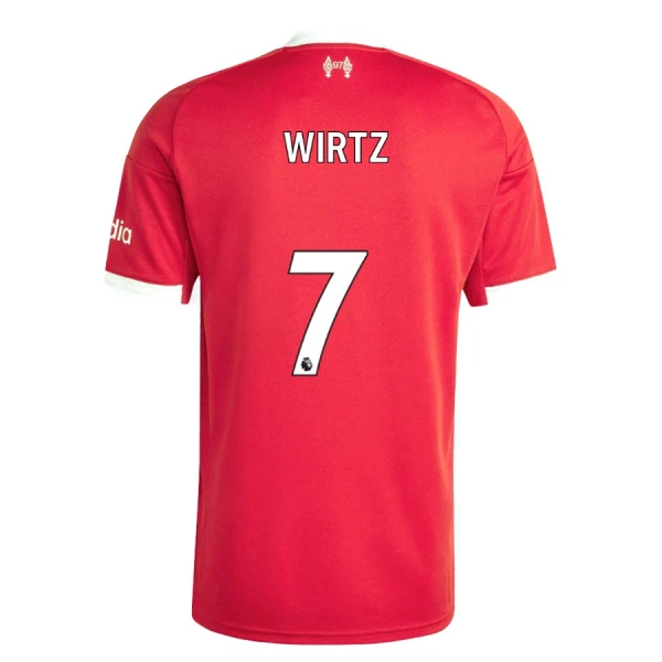 Liverpool Wirtz 7 Hjemmedrakt Herre 2025-26 Liverpool Wirtz 7 Hjemmedrakt Herre 2025-26
