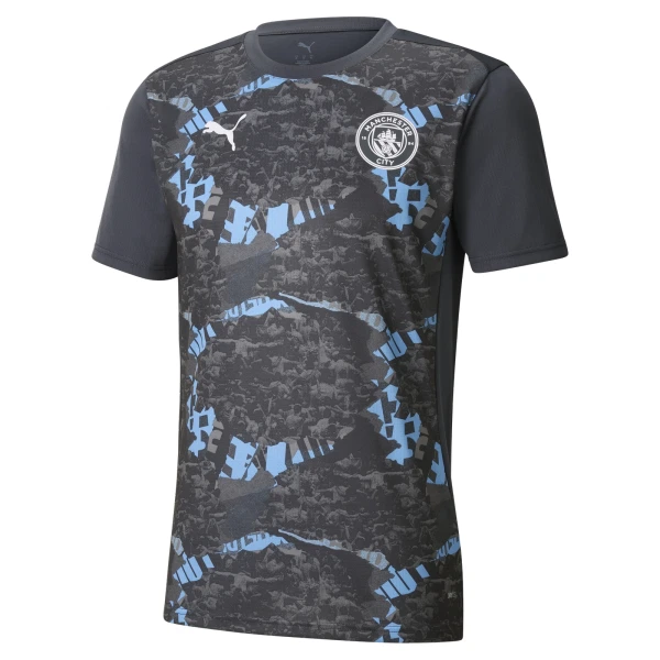 Manchester City Pre-Match Drakt Herre 2025-26 Svart Manchester City Pre-Match Drakt Herre 2025-26 Svart