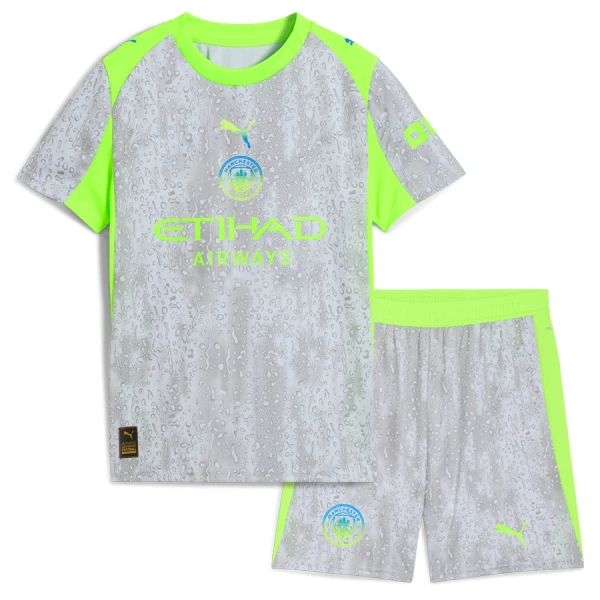 Manchester City Tredjedrakt Barn 2025-26 - med Bukse Manchester City Tredjedrakt Barn 2025-26 - med Bukse