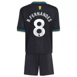 Manchester United Bruno Fernandes 8 Tredjedrakt Barn 2025-26 - med Bukse Manchester United Bruno Fernandes 8 Tredjedrakt Barn 2025-26 - med Bukse
