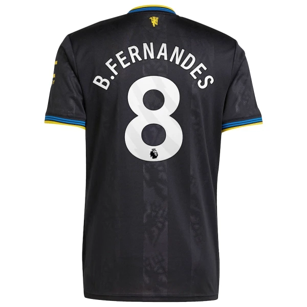 Manchester United Bruno Fernandes 8 Tredjedrakt Herre 2025-26 Manchester United Bruno Fernandes 8 Tredjedrakt Herre 2025-26