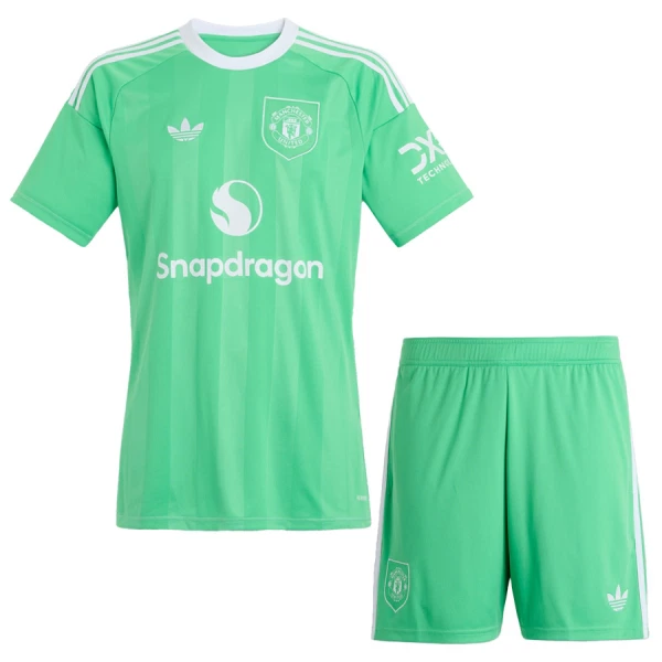 Manchester United Keeper Drakt Barn 2025-26 Grønn Manchester United Keeper Drakt Barn 2025-26 Grønn