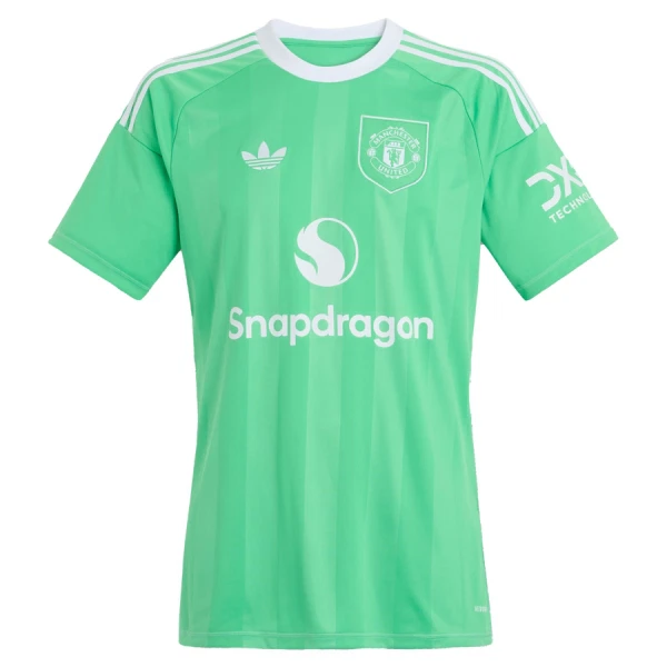 Manchester United Keeper Drakt Barn 2025-26 Grønn