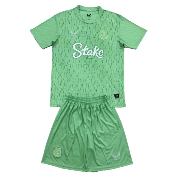 Everton Keeper Drakt Barn 2025-26 Grønn Everton Keeper Drakt Barn 2025-26 Grønn