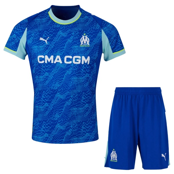 Olympique de Marseille Tredjedrakt Barn 2025-26 - med Bukse Olympique de Marseille Tredjedrakt Barn 2025-26 - med Bukse