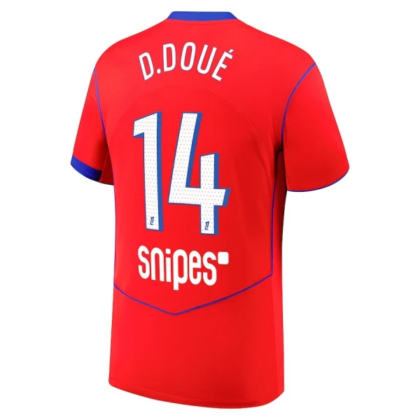 Paris Saint-Germain Desire Doue 14 Tredjedrakt Herre 2025-26 Paris Saint-Germain Desire Doue 14 Tredjedrakt Herre 2025-26