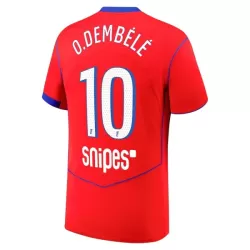 Paris Saint-Germain O. Dembele 10 Tredjedrakt Herre 2025-26 Paris Saint-Germain O. Dembele 10 Tredjedrakt Herre 2025-26
