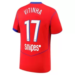 Paris Saint-Germain Vitinha 17 Tredjedrakt Herre 2025-26 Paris Saint-Germain Vitinha 17 Tredjedrakt Herre 2025-26