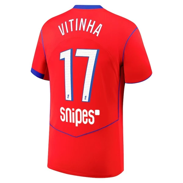 Paris Saint-Germain Vitinha 17 Tredjedrakt Herre 2025-26 Paris Saint-Germain Vitinha 17 Tredjedrakt Herre 2025-26