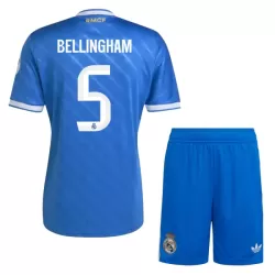 Real Madrid Bellingham 5 Tredjedrakt Barn 2025-26 - med Bukse Real Madrid Bellingham 5 Tredjedrakt Barn 2025-26 - med Bukse