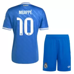 Real Madrid Mbappé 10 Tredjedrakt Barn 2025-26 - med Bukse Real Madrid Mbappé 10 Tredjedrakt Barn 2025-26 - med Bukse