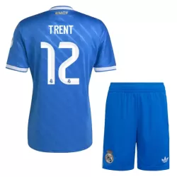 Real Madrid Trent Alexander-Arnold 12 Tredjedrakt Barn 2025-26 - med Bukse Real Madrid Trent Alexander-Arnold 12 Tredjedrakt Barn 2025-26 - med Bukse