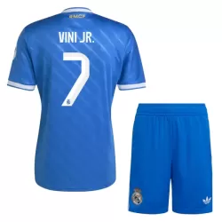 Real Madrid Vini JR 7 Tredjedrakt Barn 2025-26 - med Bukse Real Madrid Vini JR 7 Tredjedrakt Barn 2025-26 - med Bukse