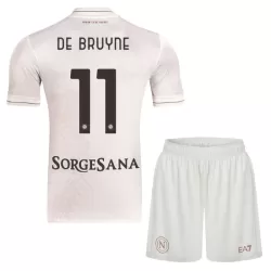 SSC Napoli De Bruyne 11 Bortedrakt Barn 2025-26 - med Bukse SSC Napoli De Bruyne 11 Bortedrakt Barn 2025-26 - med Bukse