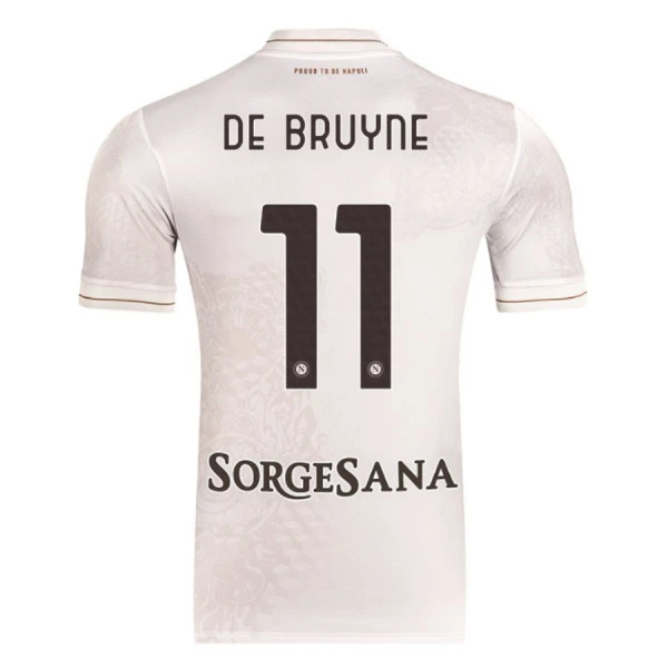 SSC Napoli De Bruyne 11 Bortedrakt Herre 2025-26 SSC Napoli De Bruyne 11 Bortedrakt Herre 2025-26