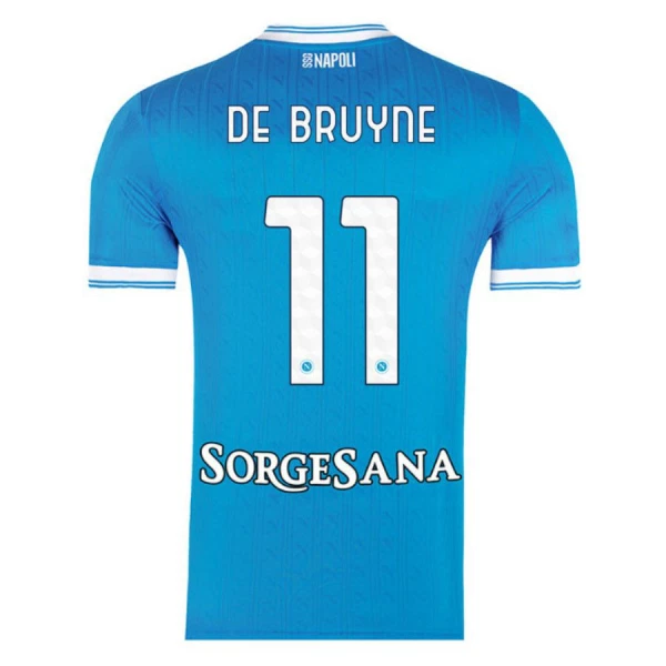SSC Napoli De Bruyne 11 Hjemmedrakt Herre 2025-26 SSC Napoli De Bruyne 11 Hjemmedrakt Herre 2025-26