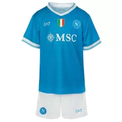 SSC Napoli Hjemmedrakt Barn 2025-26 - med Bukse SSC Napoli Hjemmedrakt Barn 2025-26 - med Bukse