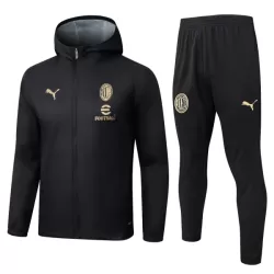 AC Milan Trenings Hettejakke Herre 2025-26 Svart AC Milan Trenings Hettejakke Herre 2025-26 Svart
