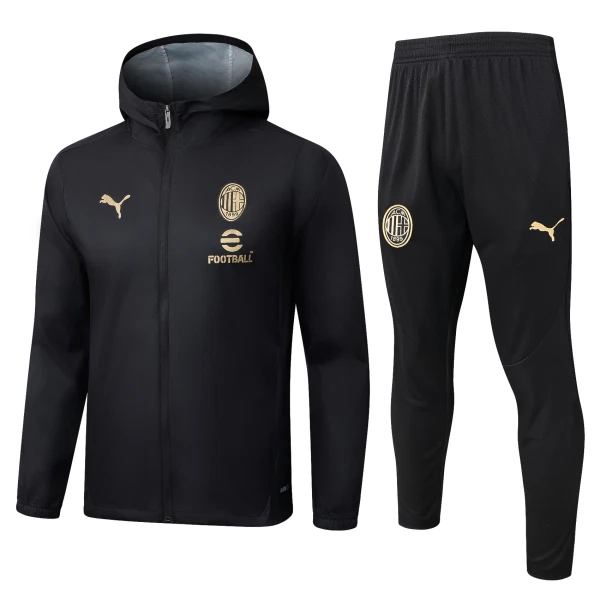 AC Milan Trenings Hettejakke Herre 2025-26 Svart