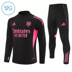 Arsenal Kvart-Zip Trenings Collegegenser Barn 2025-26 Svart Arsenal Kvart-Zip Trenings Collegegenser Barn 2025-26 Svart