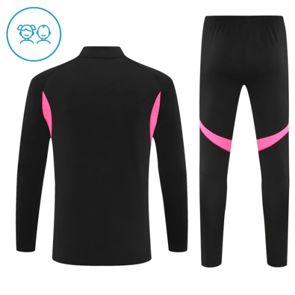 Arsenal Kvart-Zip Trenings Collegegenser Barn 2025-26 Svart