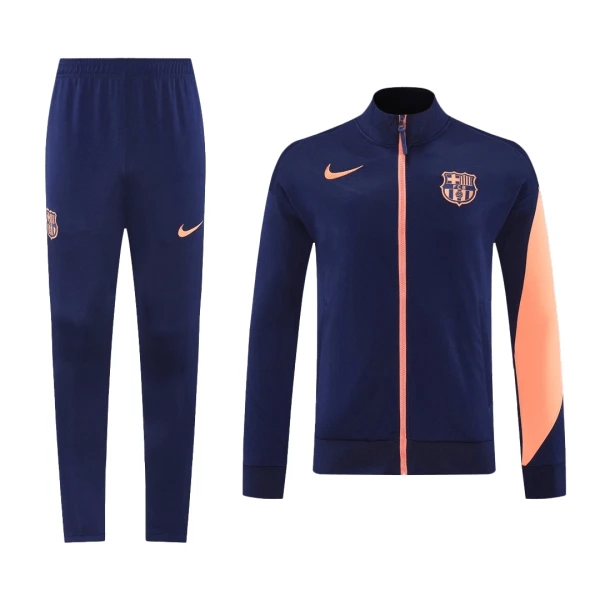 Barcelona Treningsjakkedresser Herre 2025-26 Navy