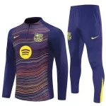 FC Barcelona Kvart-Zip Trenings Collegegenser Herre 2025-26 Navy