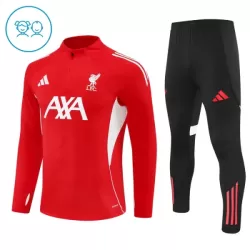 Liverpool Kvart-Zip Trenings Collegegenser Barn 2025-26 Rød Liverpool Kvart-Zip Trenings Collegegenser Barn 2025-26 Rød