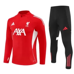 Liverpool Kvart-Zip Trenings Collegegenser Herre 2025-26 Rød Liverpool Kvart-Zip Trenings Collegegenser Herre 2025-26 Rød