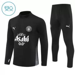 Manchester City Kvart-Zip Trenings Collegegenser Barn 2025-26 Svart Manchester City Kvart-Zip Trenings Collegegenser Barn 2025-26 Svart