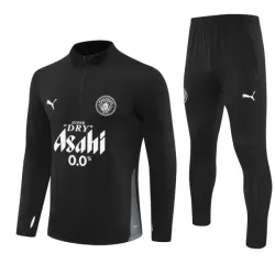 Manchester City Kvart-Zip Trenings Collegegenser Herre 2025-26 Svart Manchester City Kvart-Zip Trenings Collegegenser Herre 2025-26 Svart