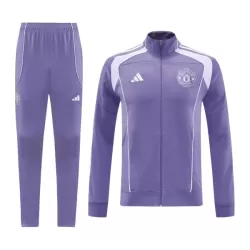 Manchester United Treningsjakkedresser Herre 2025-26 Lilla Manchester United Treningsjakkedresser Herre 2025-26 Lilla