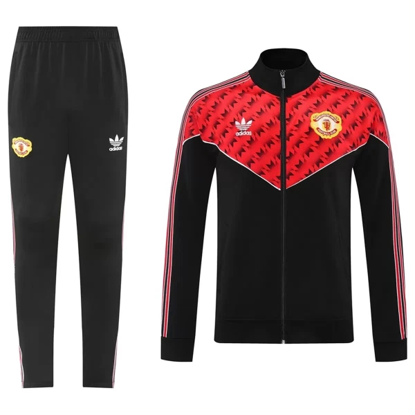 Manchester United Treningsjakkedresser Herre 2025-26 Rød