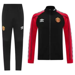 Manchester United Treningsjakkedresser Herre 2025-26 Svart Manchester United Treningsjakkedresser Herre 2025-26 Svart