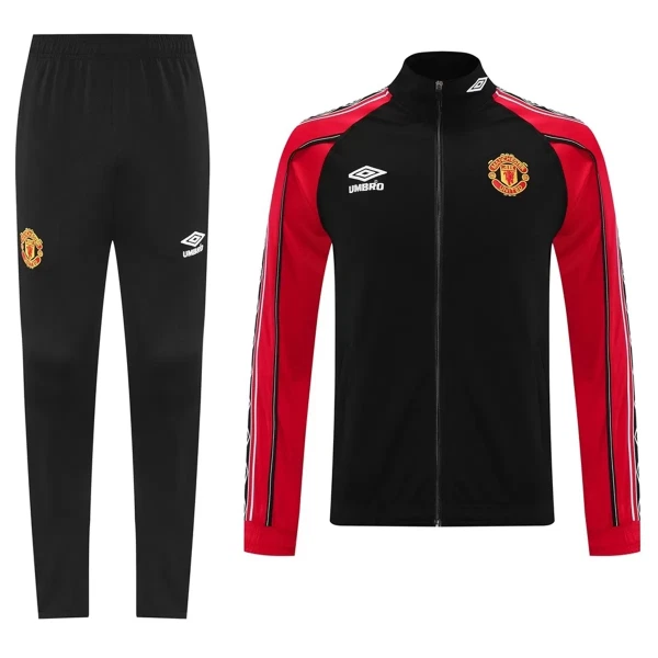 Manchester United Treningsjakkedresser Herre 2025-26 Svart