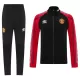 Manchester United Treningsjakkedresser Herre 2025-26 Svart