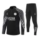 Paris Saint-Germain Kvart-Zip Trenings Collegegenser Herre 2025-26 Svart