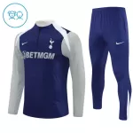 Tottenham Hotspur Kvart-Zip Trenings Collegegenser Barn 2025-26 Navy