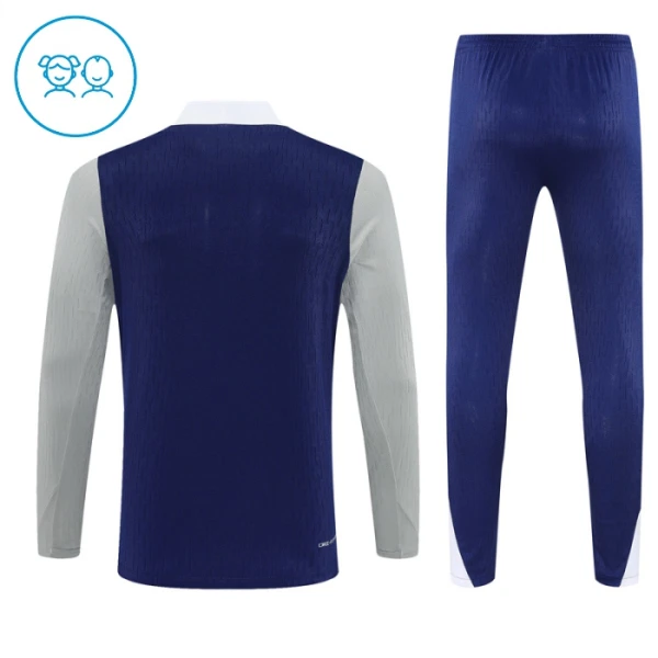 Tottenham Hotspur Kvart-Zip Trenings Collegegenser Barn 2025-26 Navy