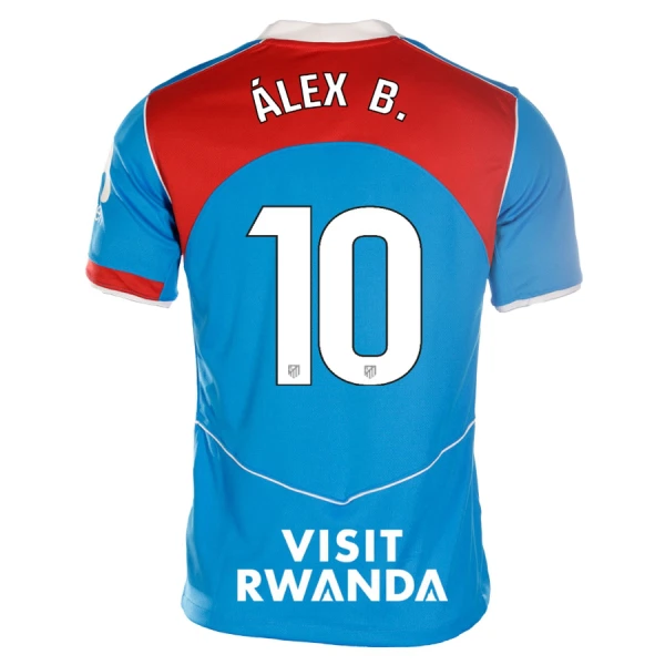 Atlético Madrid Alex B. 10 Tredjedrakt Herre 2025-26