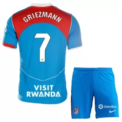 Atlético Madrid Griezmann 7 Tredjedrakt Barn 2025-26 - med Bukse Atlético Madrid Griezmann 7 Tredjedrakt Barn 2025-26 - med Bukse