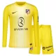 Atlético Madrid Keeper Drakt Barn 2025-26 Langermet Gul