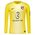 Atlético Madrid Keeper Drakt Herre 2025-26 Langermet Gul