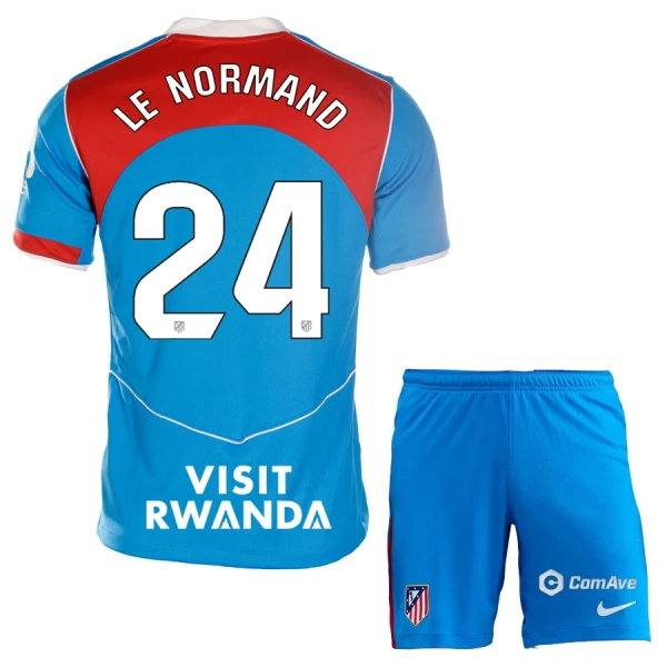 Atlético Madrid Le Normand 24 Tredjedrakt Barn 2025-26 - med Bukse