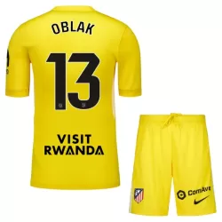 Atlético Madrid Oblak 13 Keeper Drakt Barn 2025-26 Gul Atlético Madrid Oblak 13 Keeper Drakt Barn 2025-26 Gul