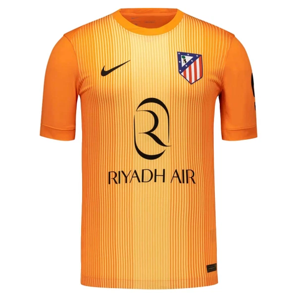 Atlético Madrid Oblak 13 Keeper Drakt Barn 2025-26 Oransje