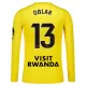 Atlético Madrid Oblak 13 Keeper Drakt Herre 2025-26 Langermet Gul